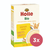 3x HOLLE Kaša nemliečna Bio pšenová 250 g
